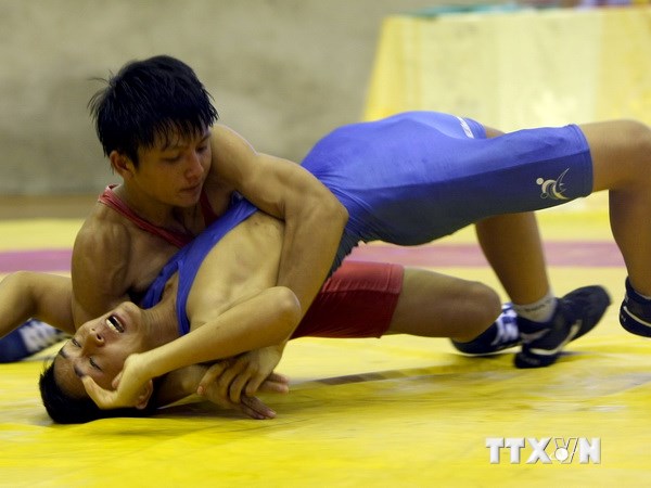 Đoàn Quân đội vô địch Giải vật dân tộc trẻ và thiếu niên toàn quốc 2014